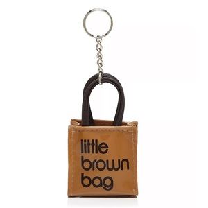 Bloomingdale’s Little Brown Bag keychain. Brand new, with tags!
